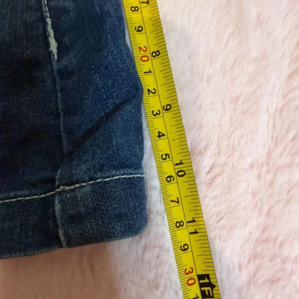Y2K Urban Heritage denim mini skirt